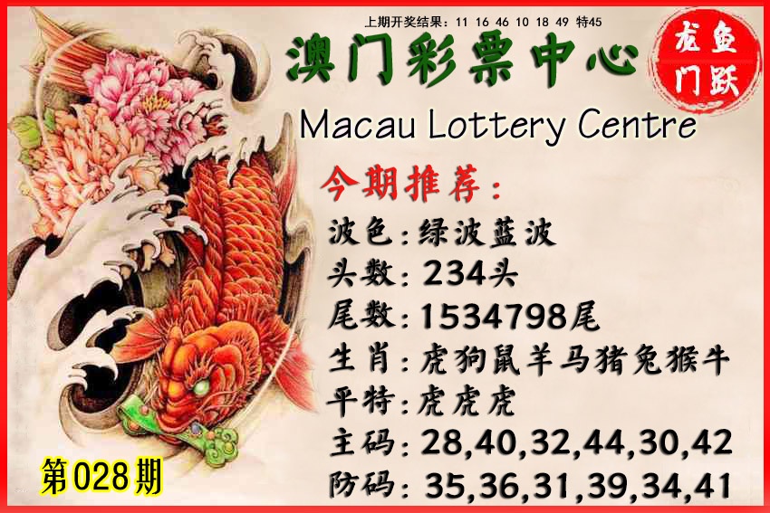 028期鱼跃龙门[图]