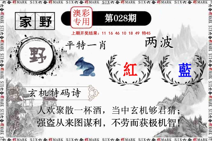 028期特码诗句[图]