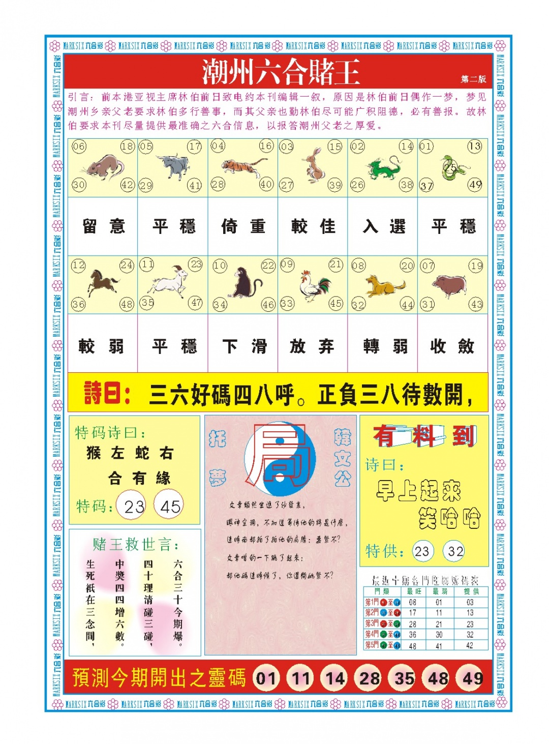 028期潮州六合赌王B[图]