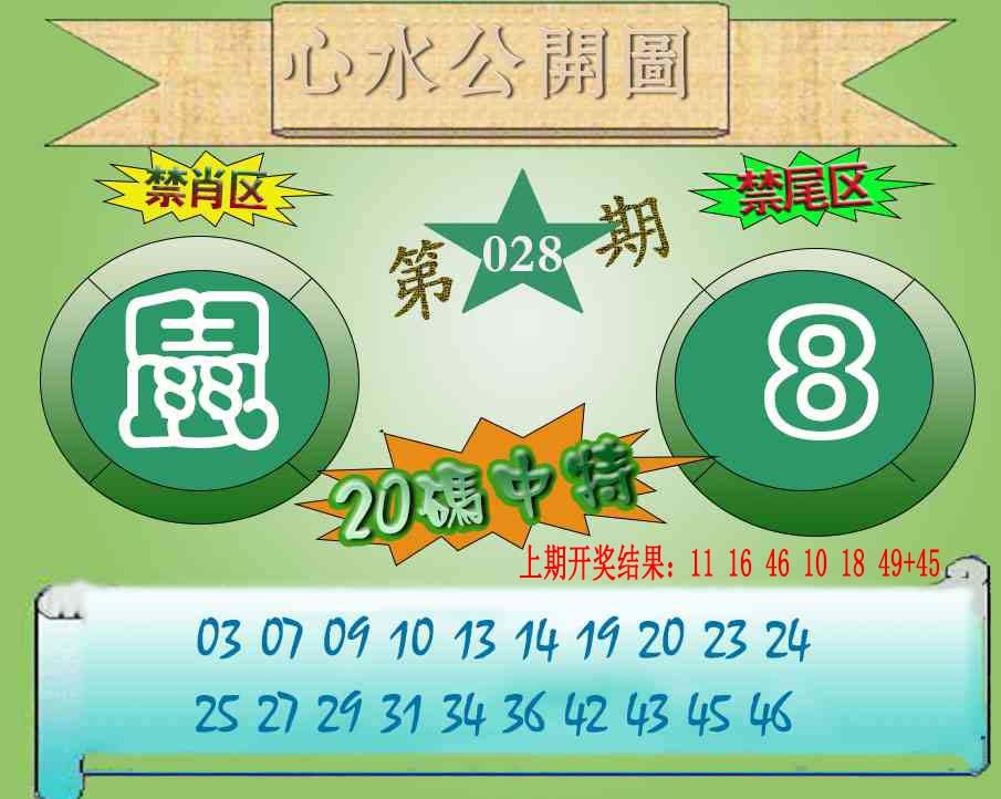 028期心水公开图[图]