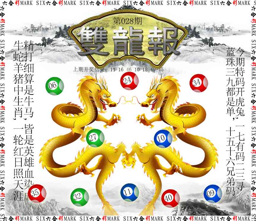 028期双龙报[图]