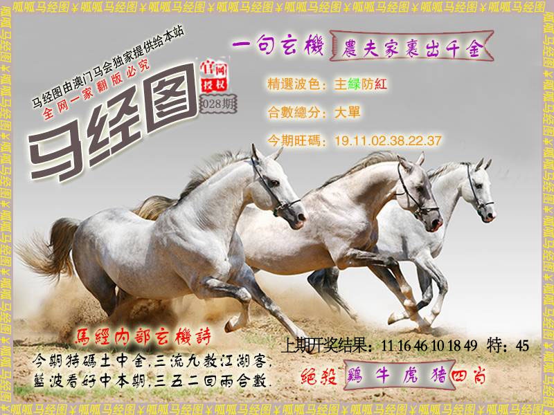 028期马经6[图]