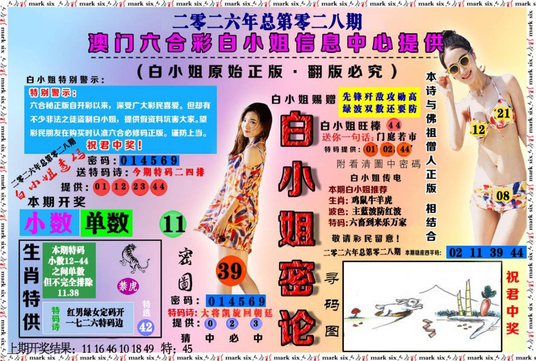 028期白小姐密论[图]