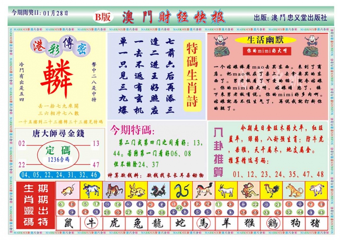 028期财经快报B[图]