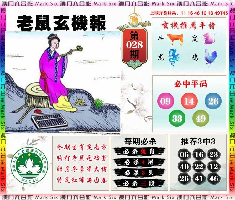 028期老鼠玄机报[图]