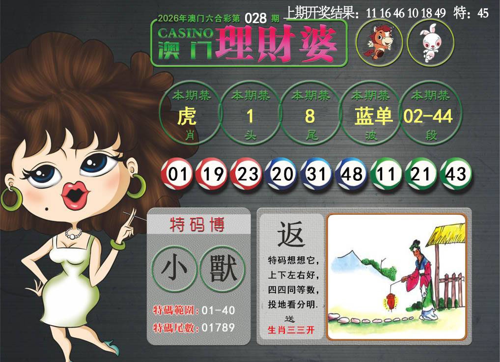 028期澳门理财婆[图]