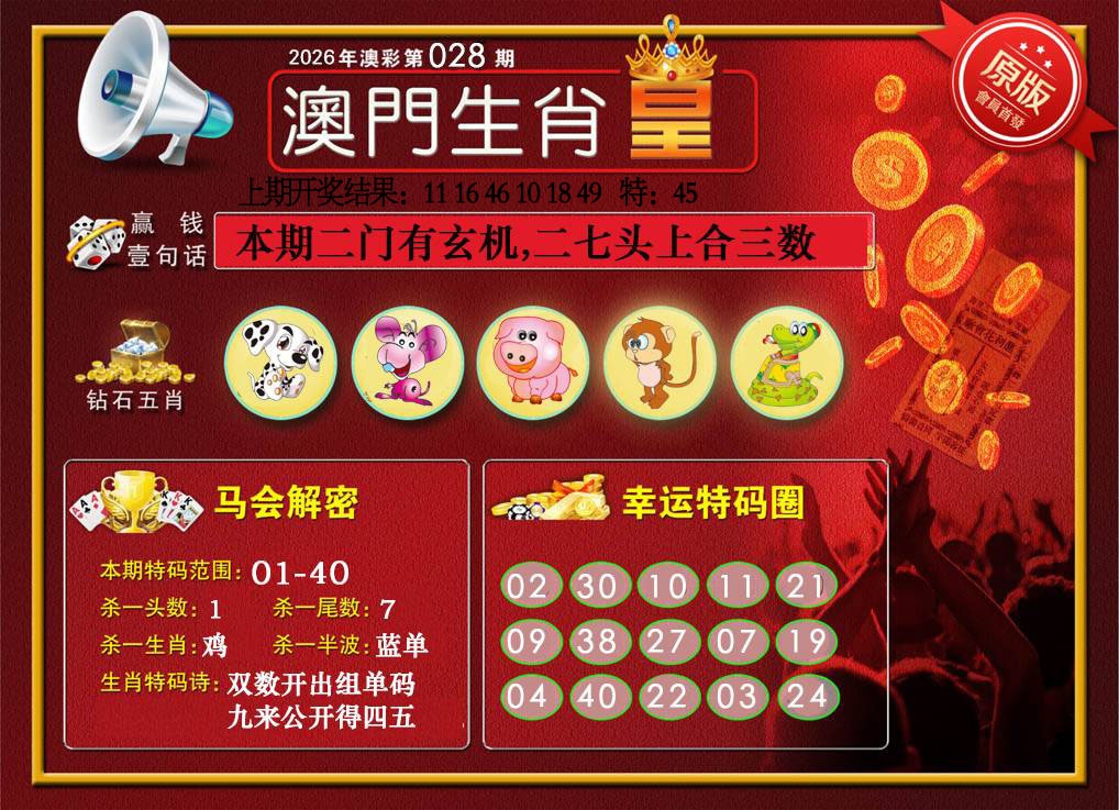 028期澳门生肖皇[图]