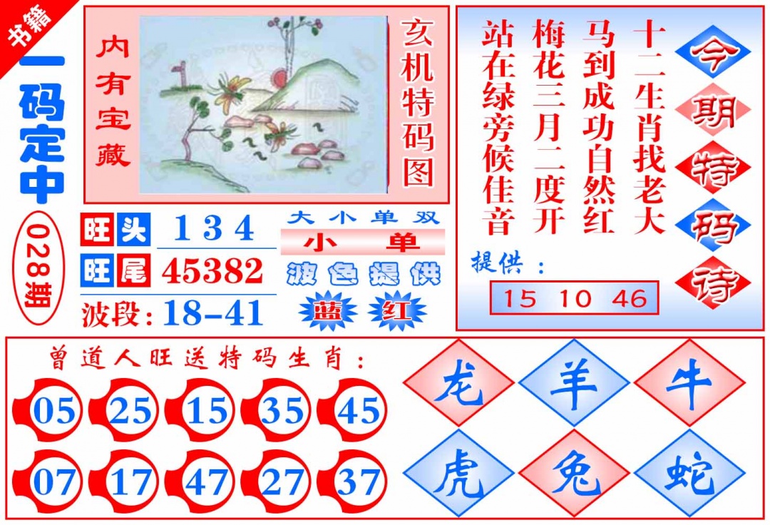 028期澳门定乾坤[图]