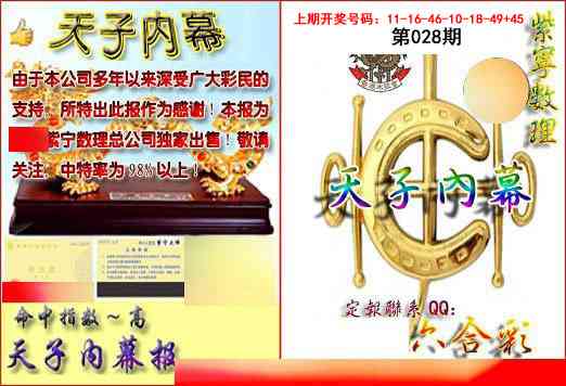 028期天子内幕报B[图]