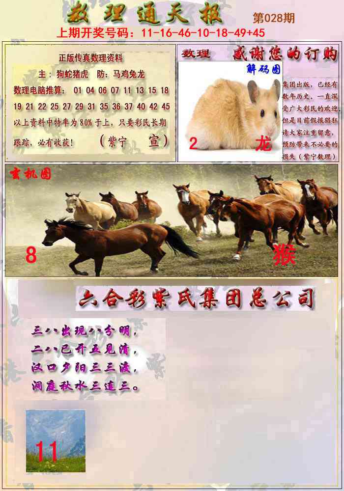028期数通报[图]