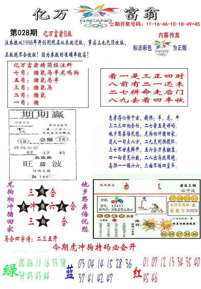 028期亿万富翁B[图]