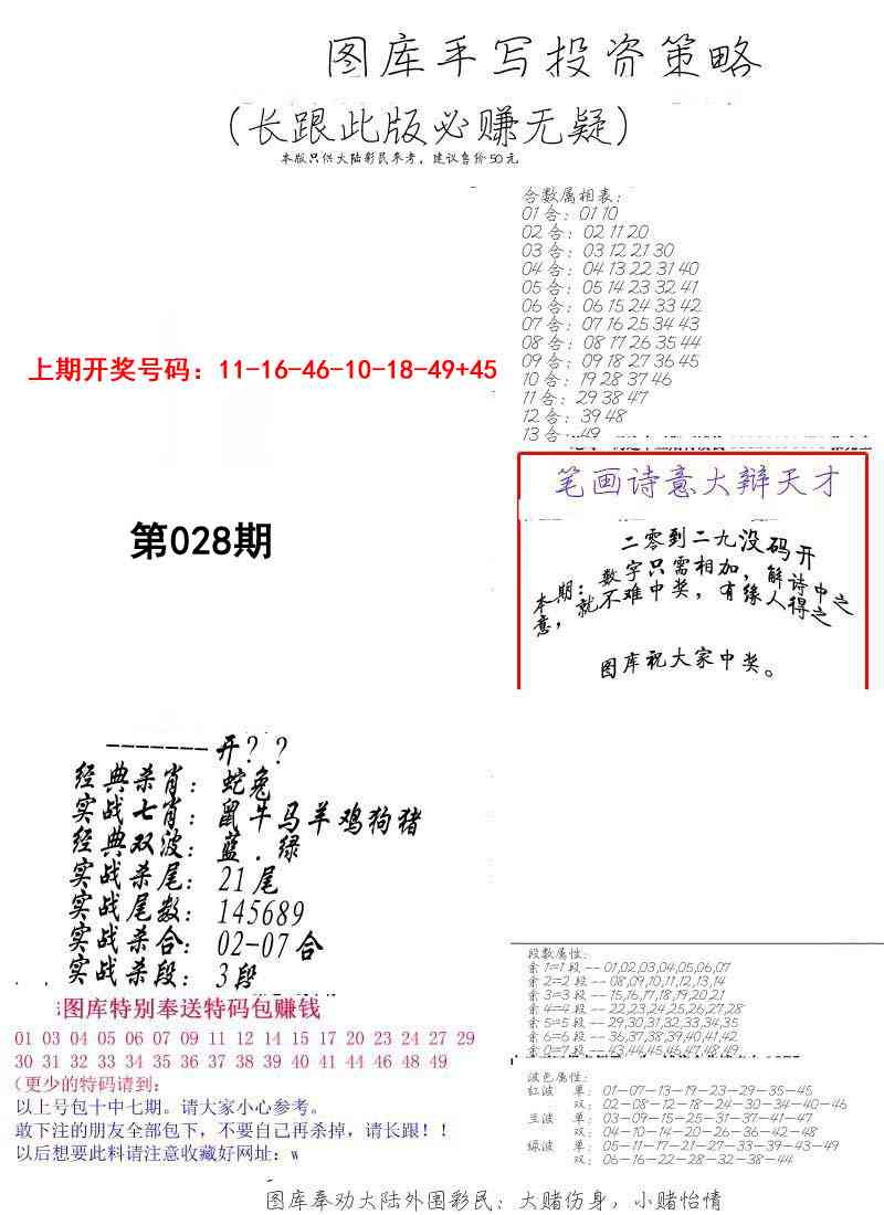 028期手写投资策略[图]