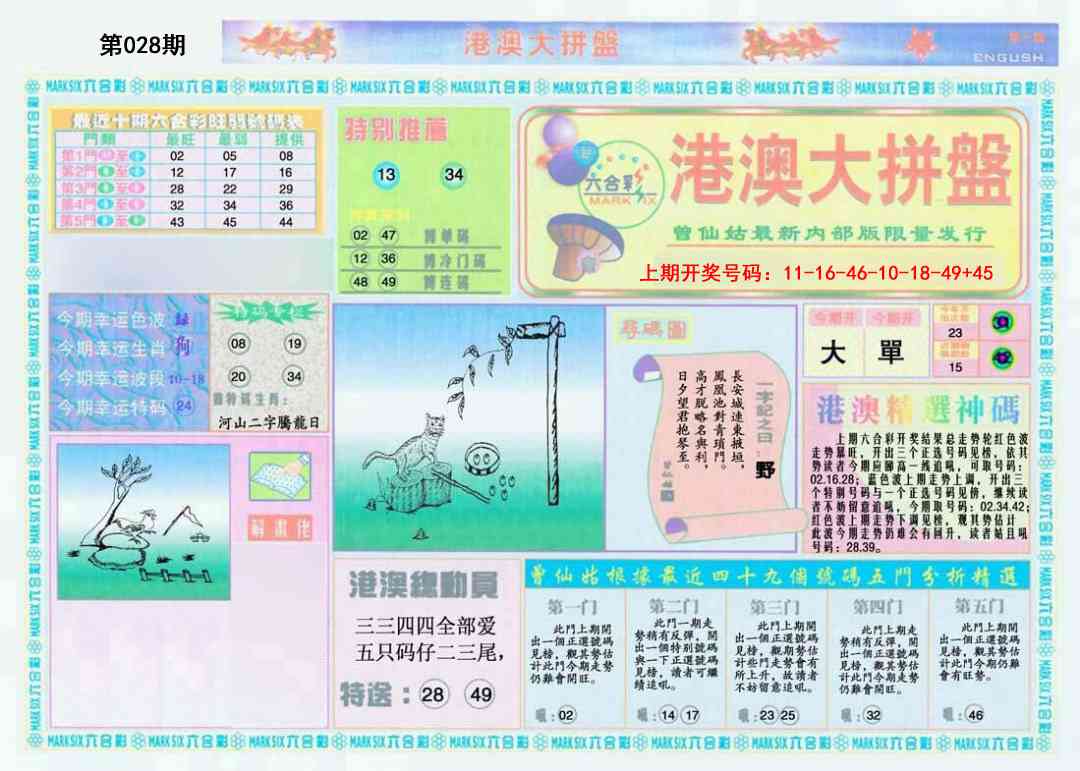 028期港澳大拼盘A[图]