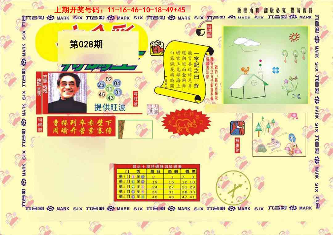 028期特码王[图]