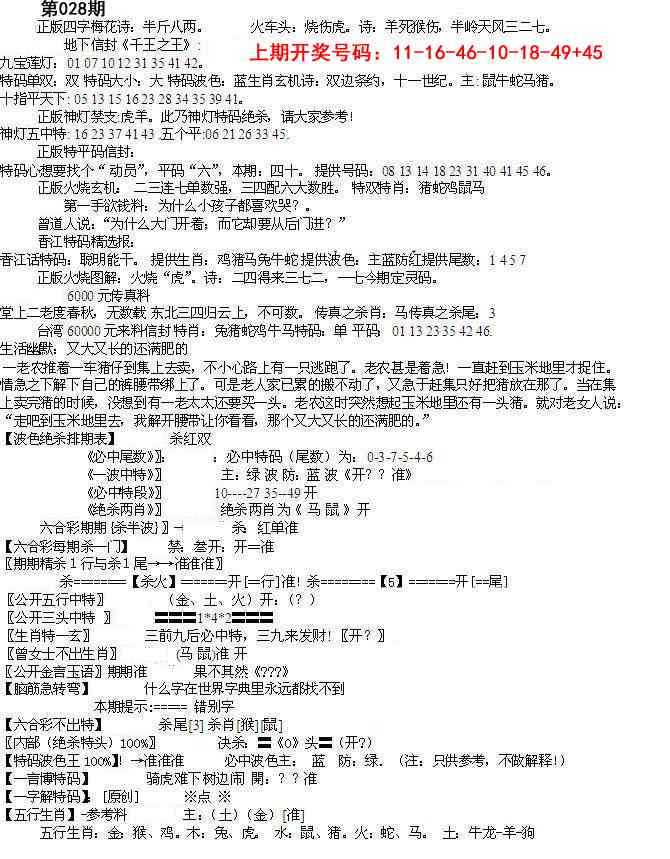 028期先锋总刚B[图]