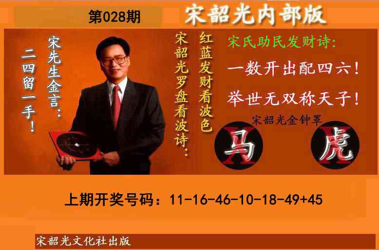 028期宋韶光内部版(另版)[图]