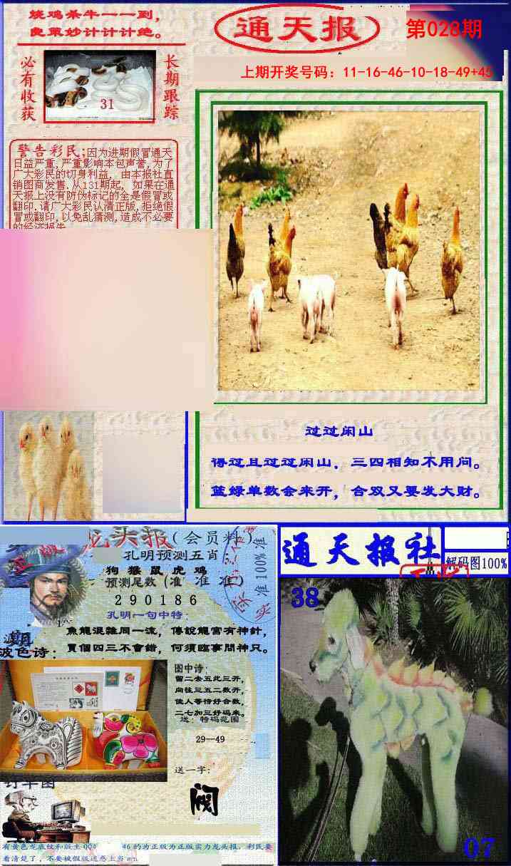 028期实力通天报[图]