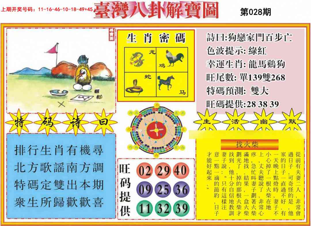 028期台湾八卦解宝图[图]