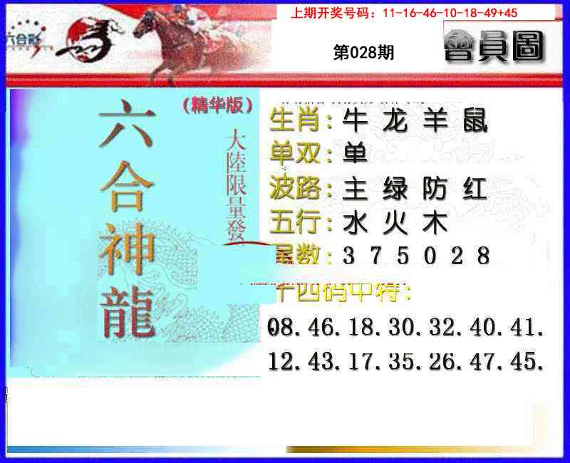 028期六合神龙[图]